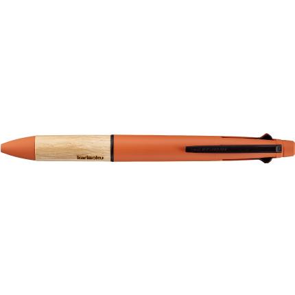 ボールペン 名入れ 無料 ジェットストリーム カリモク家具 コラボ 4&1 0.5mm MSXE5-KF-05 Karimoku Furniture 多機能ボールペン ギフト 三菱鉛筆 卒業記念品 入学祝 就職祝 誕生日プレゼント 父の日 母の日 成人式 記念品
