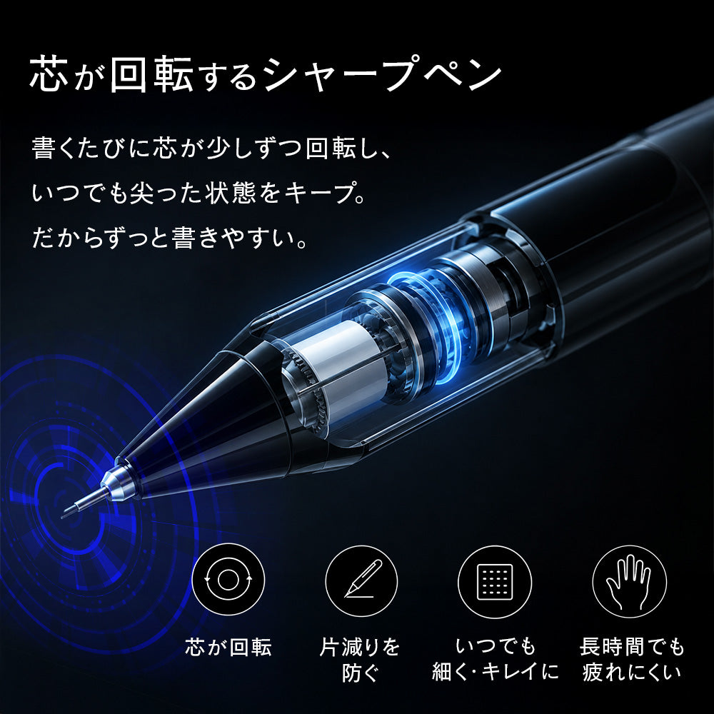 三菱鉛筆 LAMY safari KURUTOGA inside ラミー サファリ クルトガ インサイド シャーペン 0.5mm 名入れ 無料 全4色 uni プレゼント ギフト 就職祝 入学