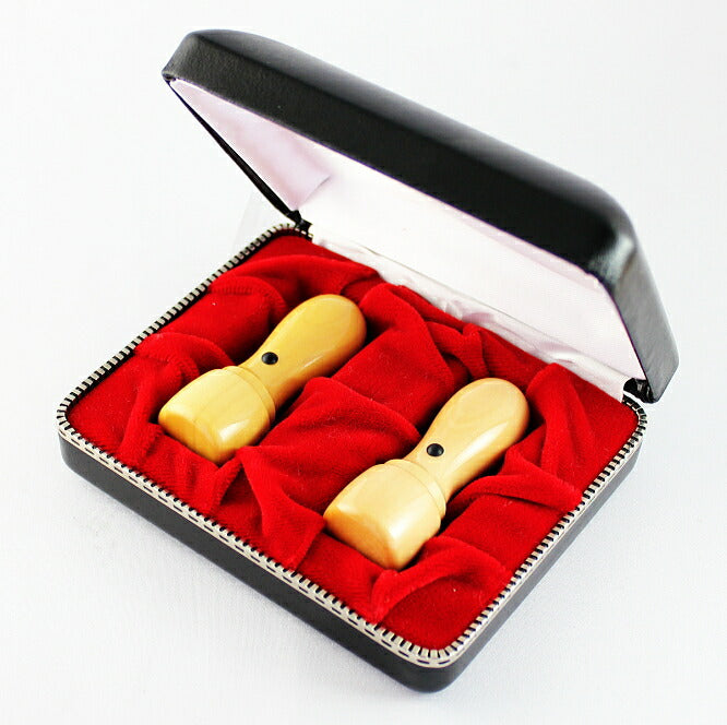 薩摩本柘 専用ケース付 2本セット