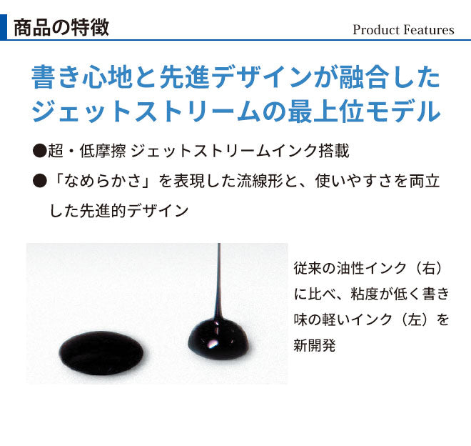 ジェットストリーム プライム 回転式 【0.38mm〜0.7】