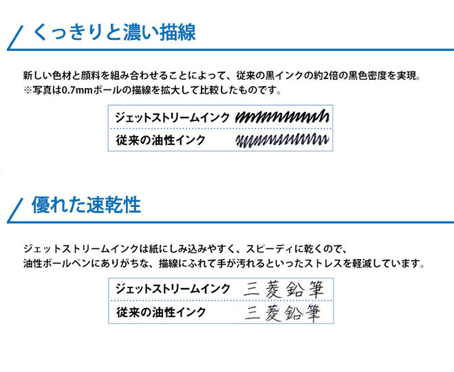 ジェットストリーム プライム 回転式 【0.38mm〜0.7】