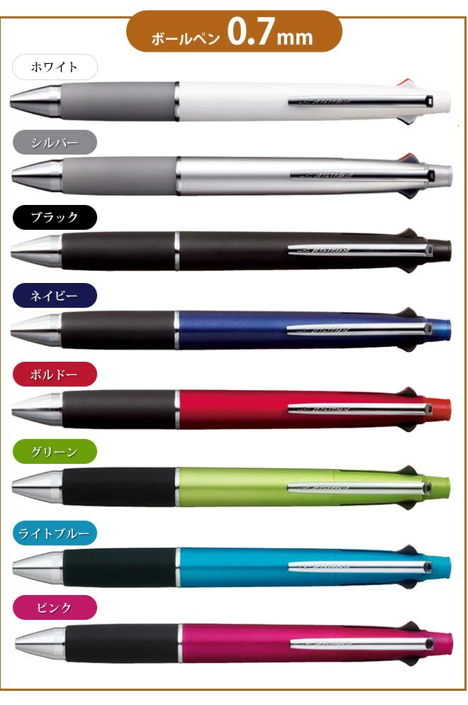 ボールペン ジェットストリーム4＆1 選べる 0.5mm 0.7mm 0.38mm ペン 多機能ボールペン ギフト 三菱鉛筆 uni 卒業記念品 卒団記念品 入学祝い 就職祝 誕生日プレゼント 父の日 母の日 創業記念 創立記念 記念品 送料無料