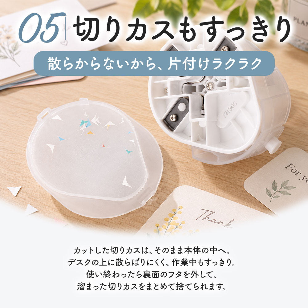 かどまるPRO-NEO サンスター文具 コーナーカッター 角丸 3サイズ 3mm 5mm 8mm 厚口ラミネート対応 コピー用紙5枚 軽い力 紙 写真 名刺 カード POP 角を丸く 角丸パンチ 上位機種 ホワイト ブラック ［サプライ］
