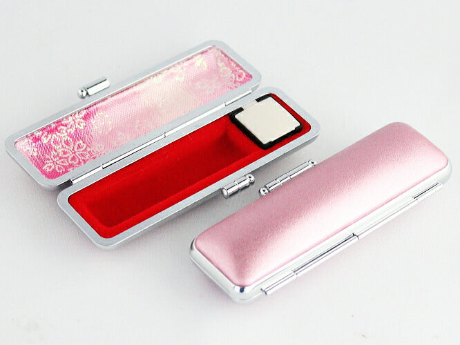 メタリック印鑑ケース 【16.5mm用】 ピンク