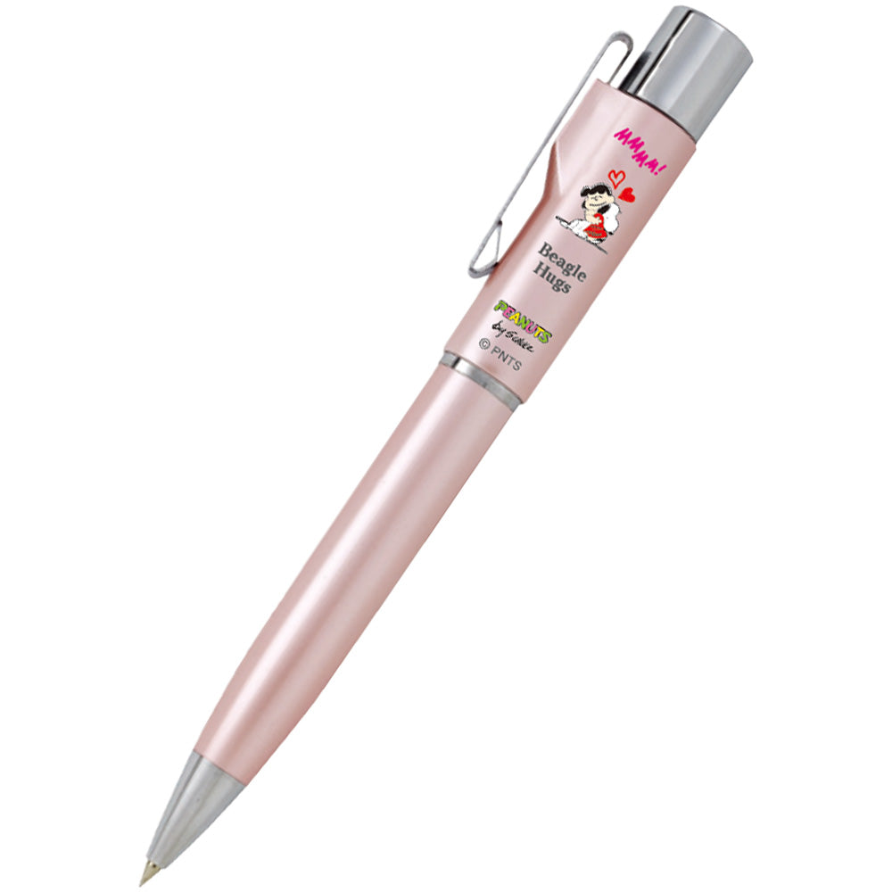 スヌーピー スタンペンG ノック式 ネーム印 ボールペン ver.25 Vintage PEANUTS 130mm ポケットサイズ 浸透印 楷書体 9mm はんこ 谷川商事 タニエバー プレゼント